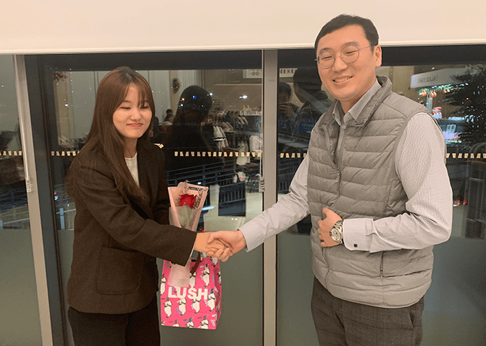 유디엠 종무식 현장