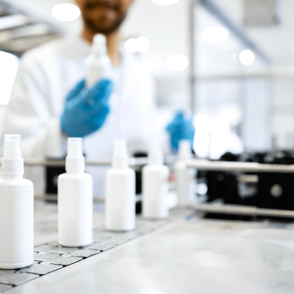 뷰티 제품 생산과정 사진